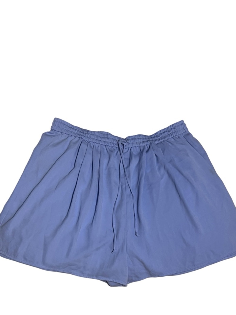 J.Crew Mercantile Women's Periwinkle Blue Elastic Waist Flirty Shorts NWT size M
